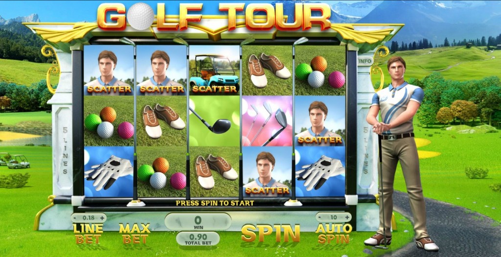 Игровой автомат Golf Tour