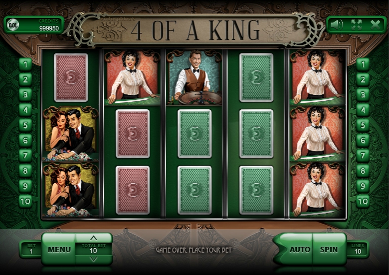 Игровой автомат 4 of a King