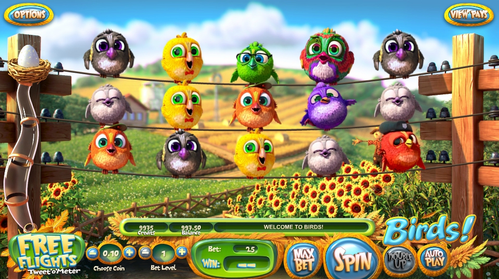 Игровой автомат Birds