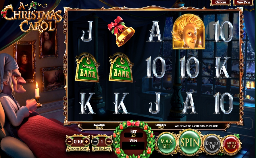 Игровой автомат Christmas Carol