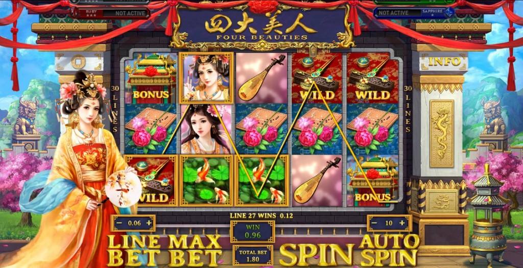Игровой автомат Four Beauties