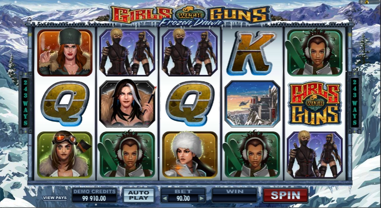 Игровой автомат Girls With Guns 2
