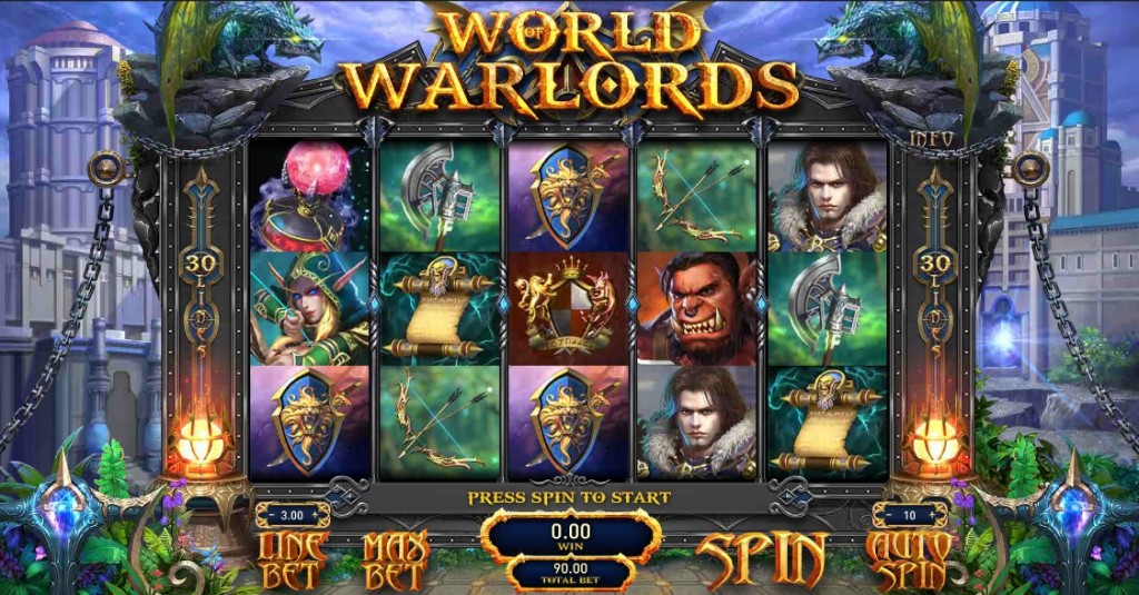 Игровой автомат World of Warlords